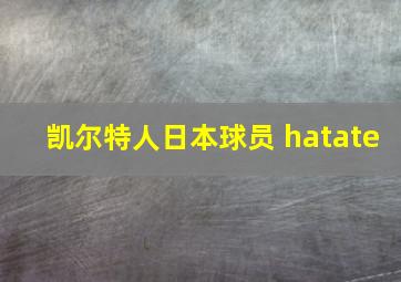 凯尔特人日本球员 hatate